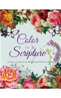Color In Scripture: A Creative and Inspirational Adult Coloring Book Based on the Bible