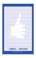 Knock Knock Thumbs Up Sticky Notes