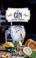 Gin Alcohol Distillery Tasting Sampling Costing Journal Notebook Diary Log Book - Lemons