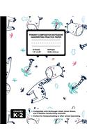 Primary Composition Notebook Handwriting Practice Paper