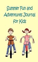 Summer Fun and Adventures Journal for Kids