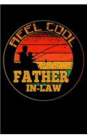 Reel Cool FATHER-IN-LAW: Blank Lined Fishing Notebook - 6"x9", 120 Page Lined Paperback journal