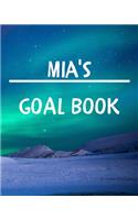 Mia's Goal Book: New Year Planner Goal Journal Gift for Mia / Notebook / Diary / Unique Greeting Card Alternative