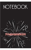 PAWNBROKER Notebook, Simple Design