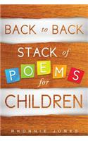 Back to Back Stack of Poems for Children