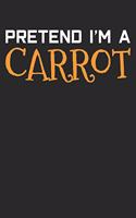 Notebook: Carrot Costume Dot Grid 6x9 120 Pages