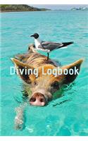 Diving Logbook: HUGE Logbook for 100 DIVES! Scuba Diving Logbook, Diving Journal for Logging Dives, Diver's Notebook, 6 x 9 inch