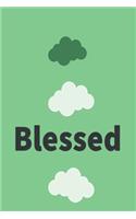 Blessed: A journal to develop the habit of counting your blessings (the law of attraction). Great gift for yourself, friends, and family.
