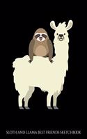 Sloth And Llama Best Friends Sketchbook