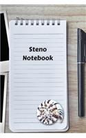 Steno Notebook, 6"x9", 60 sheets/160 pages, Notepad: Steno Notebook, Pitman Notebook, Teeline for Shorthand Writing, Stenography, Note-Taking, Lists, Problem-Solving, Mathematical Puzzles, and Journali(4 Steno Notebook)