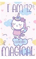 I am 12 & Magical Caticorn Journal