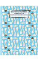 Ice Cream Composition Notebook