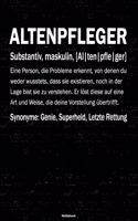 Altenpfleger Notizbuch