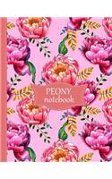 Peony Notebook