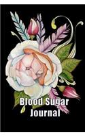 Blood Sugar Journal: A 9x6 Log Book for People with Diabetes. Pastel Rose.