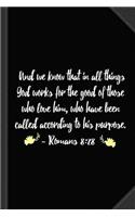 Romans 828 Journal Notebook