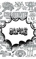 Mariah: Personalized Doodle Journal, Notebook Diary Features 120 Pages of Lined Paper Featuring 120 Pages 6x9