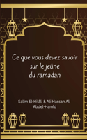 ce que vous devez savoir sur le jeûne du ramadan