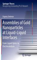 Assemblies of Gold Nanoparticles at Liquid-Liquid Interfaces