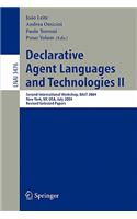 Declarative Agent Languages and Technologies II