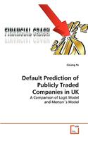 Default Prediction of Publicly Traded Companies in UK