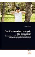 Das Klassenleherprinzip in der Diskussion