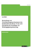 Beurteilung von Verschlackungsmechanismen des Kohlekraftwerk Block 15 der swb Erzeugung als Grundlage zur Wirkungsgradoptimierung