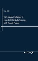 Non-Resonant Solutions in Hyperbolic-Parabolic Systems with Periodic Forcing