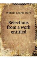Selections from a Work Entitled