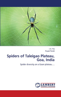 Spiders of Taleigao Plateau, Goa, India