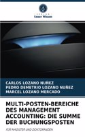 Multi-Posten-Bereiche Des Management Accounting
