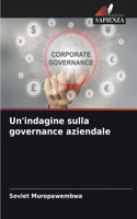 Un'indagine sulla governance aziendale