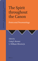 The Spirit throughout the Canon
