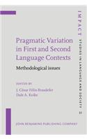 Pragmatic Variation in First and Second Language Contexts