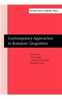 Contemporary Approaches to Romance Linguistics