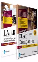 Complete CLAT Companion & Legal Awareness and Legal Reasoning Combo | CLAT & other Law Entrance Examinations | Third Edition | By Pearson