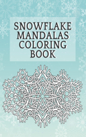 Snowflake Mandalas Coloring Book