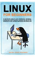Linux for Beginners: A step-by-step guide to learn architecture, installation, configuration, basic functions, command line and all the essentials of Linux, including ma