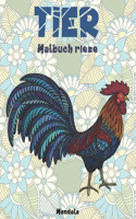 Malbuch Riese - Mandala - Tier