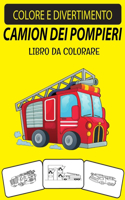 Camion Dei Pompieri Libro Da Colorare