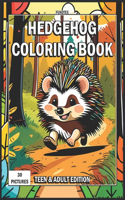 Hedgehog Coloring Book
