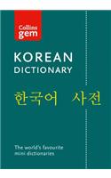 Collins Gem Korean Dictionary