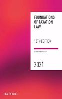 Foundations of Taxation Law 2021