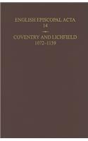 Coventry and Lichfield, 1072-1159