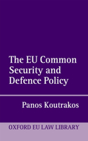 EU Common Security and Defense Policy