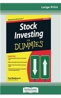 Stock Investing for Dummies(R) (16pt Large Print Edition)