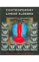 Contemporary Linear Algebra with Mathematica Manual Set