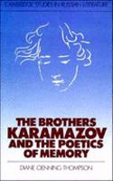 Brothers Karamazov and the Poetics of Memory