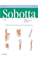 Sobotta Tables of Muscles, Joints and Nerves, English/Latin: Tables to 16th ed. of the Sobotta Atlas