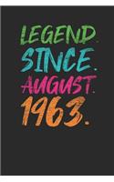 Legend Since August 1963